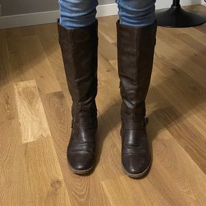 Rampage tall brown boots
